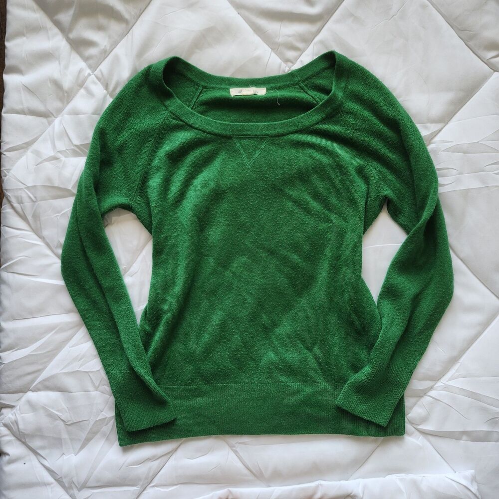 Vintage Forever 21 Green Long Sleeve Pullover Sweater Size M